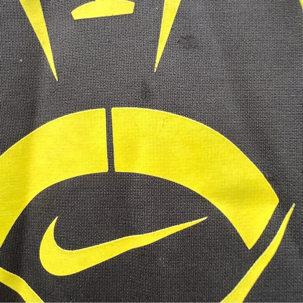 Nike Youth Boys Football Hoodie Sweatshirt Large Gray Logo Therma-fit Pullover